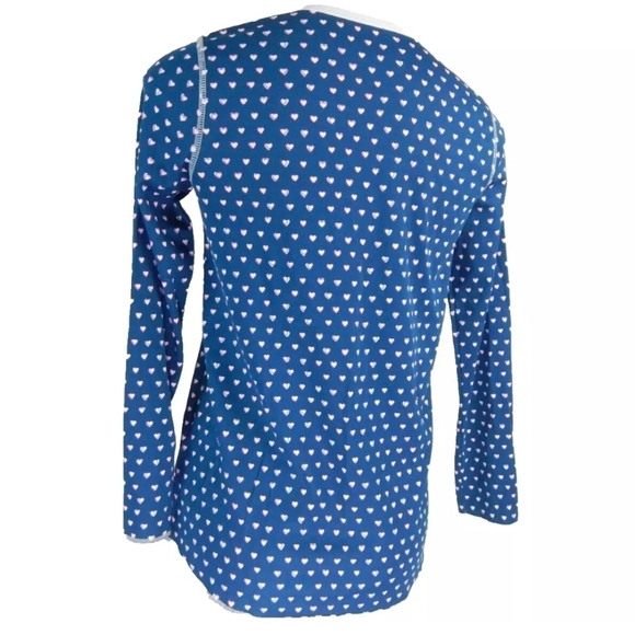 Roller Rabbit Blue Heart Pajama Top - Picture 3 of 3